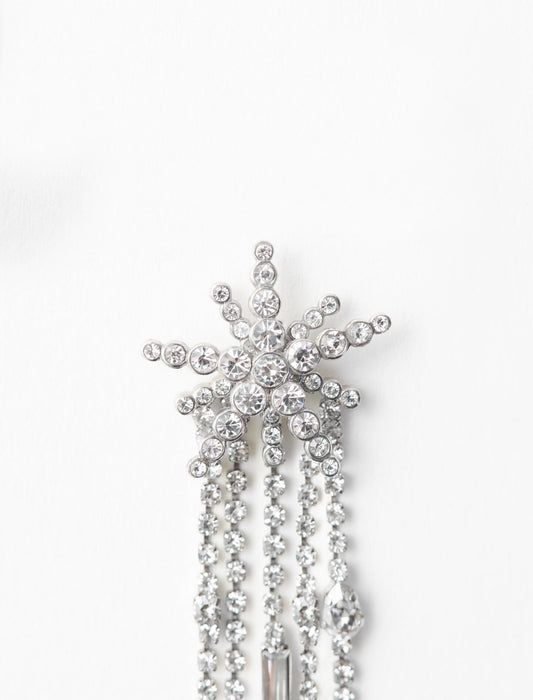 Crystal  -star strass-earings