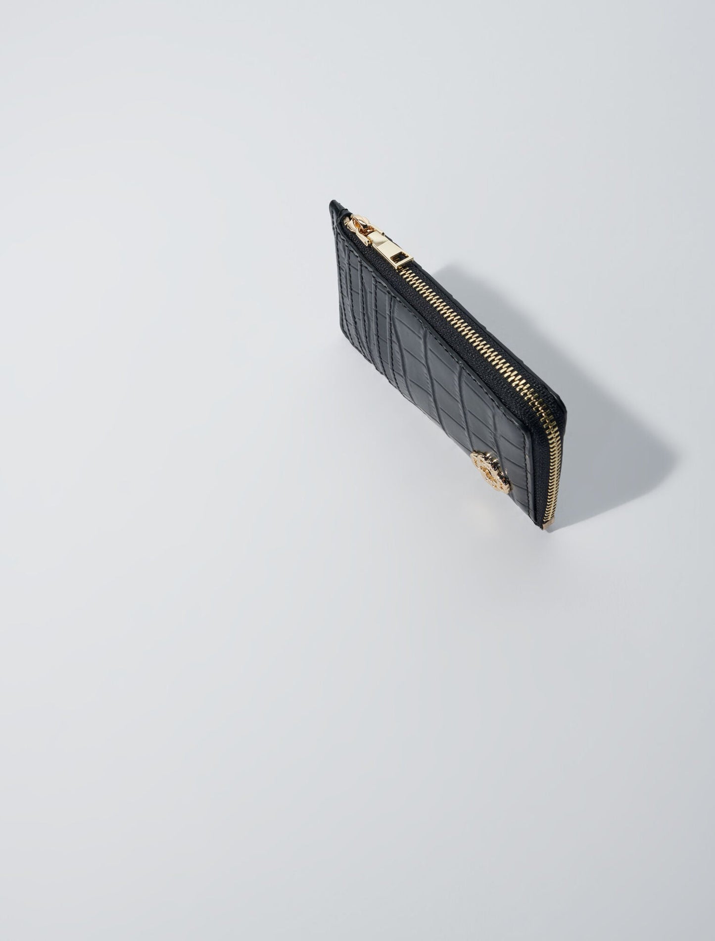 Black  -LEATHER CARD CASE