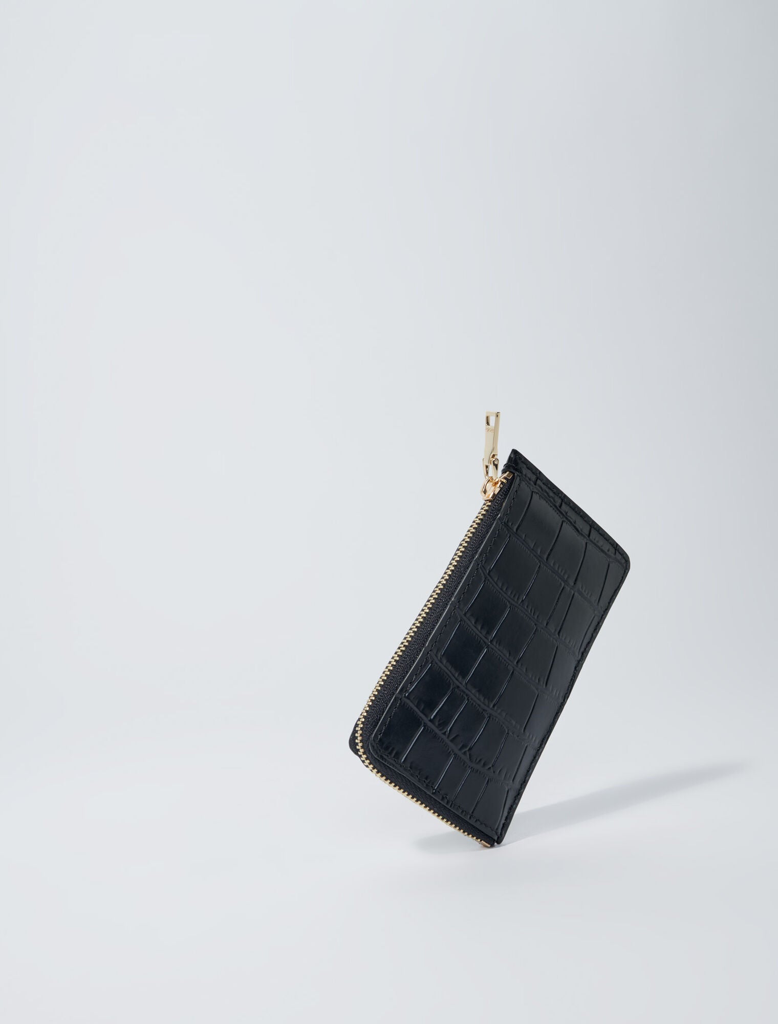 Black  -LEATHER CARD CASE