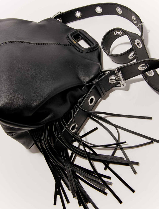 Black  -smoothleathermissmbag