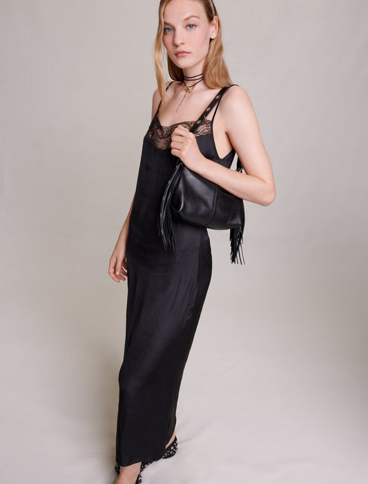 Black  -smoothleathermissmbag