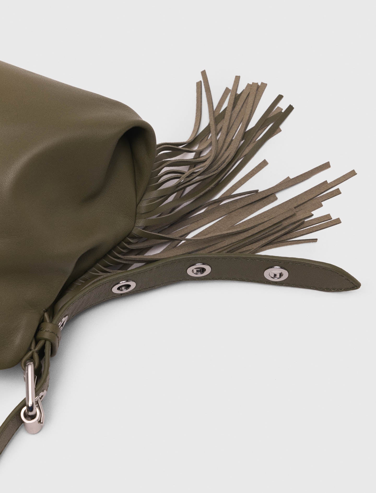 Plain leather mini Miss M bag