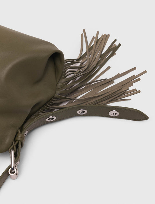 Plain leather mini Miss M bag