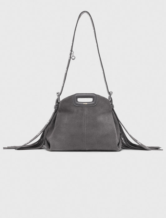 Miss M mini suede bag