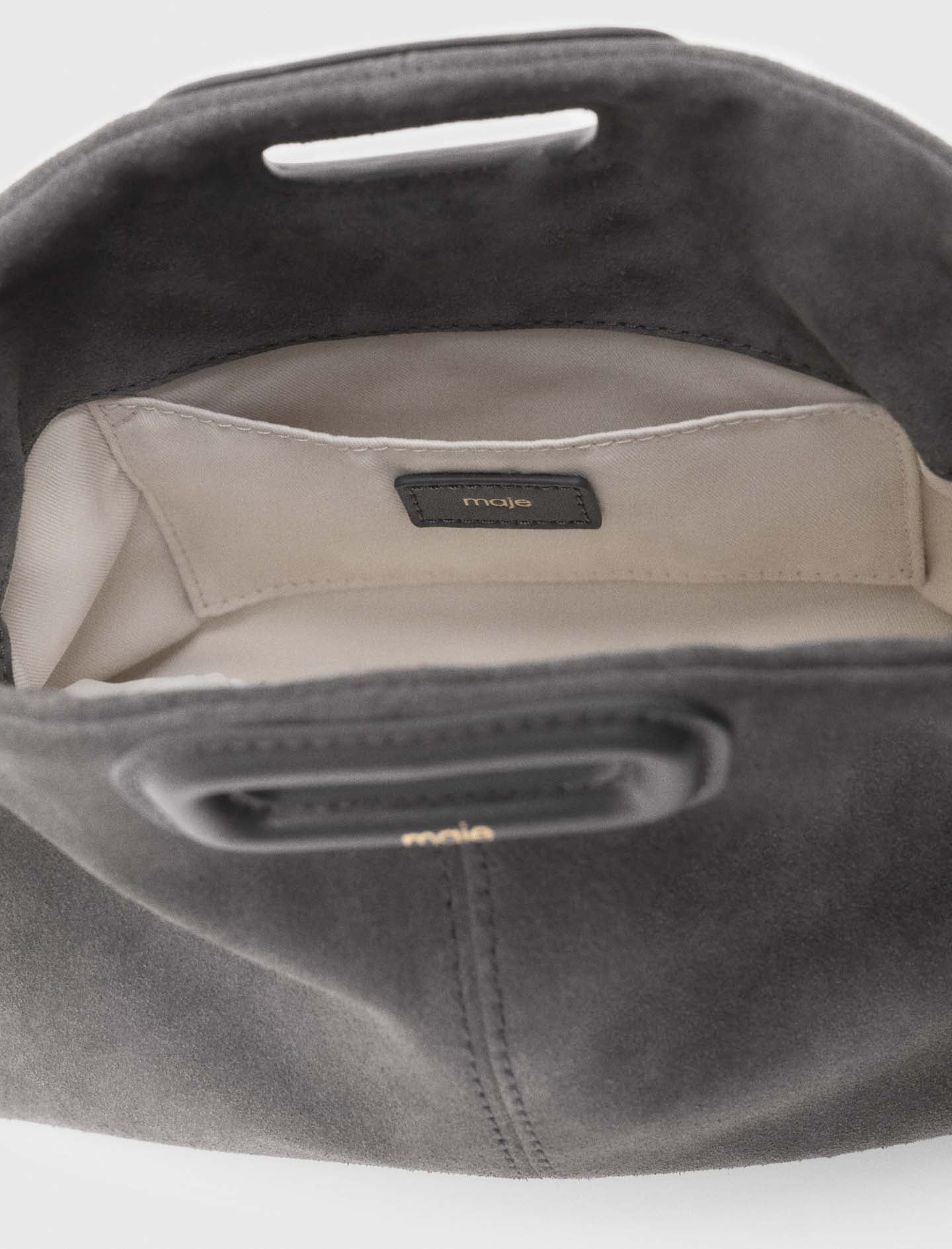 Miss M mini suede bag