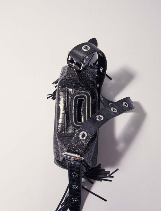 Black-Mini Miss M Shoulder Bag