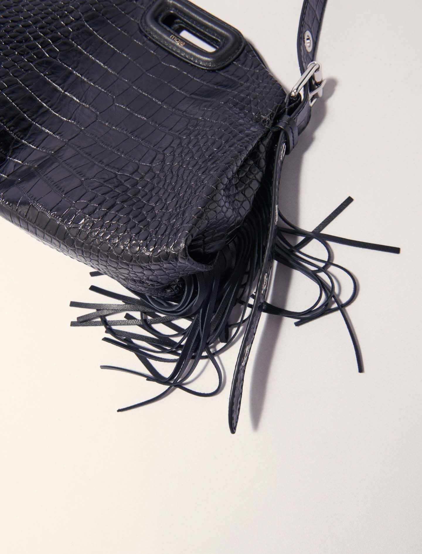 Black-Mini Miss M Shoulder Bag