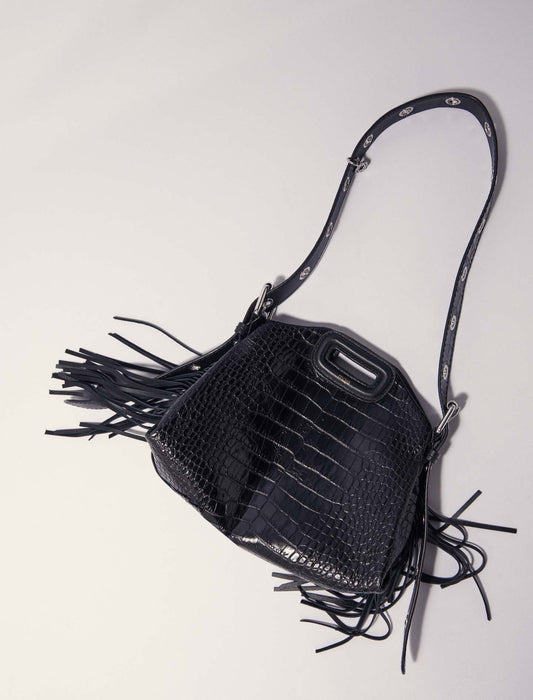 Black-Mini Miss M Shoulder Bag