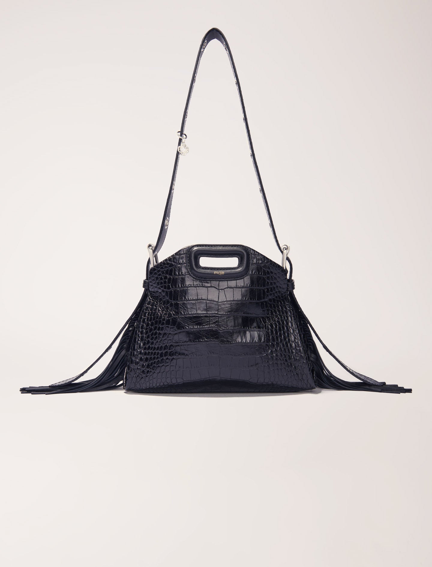 Black-featured-Mini Miss M Shoulder Bag
