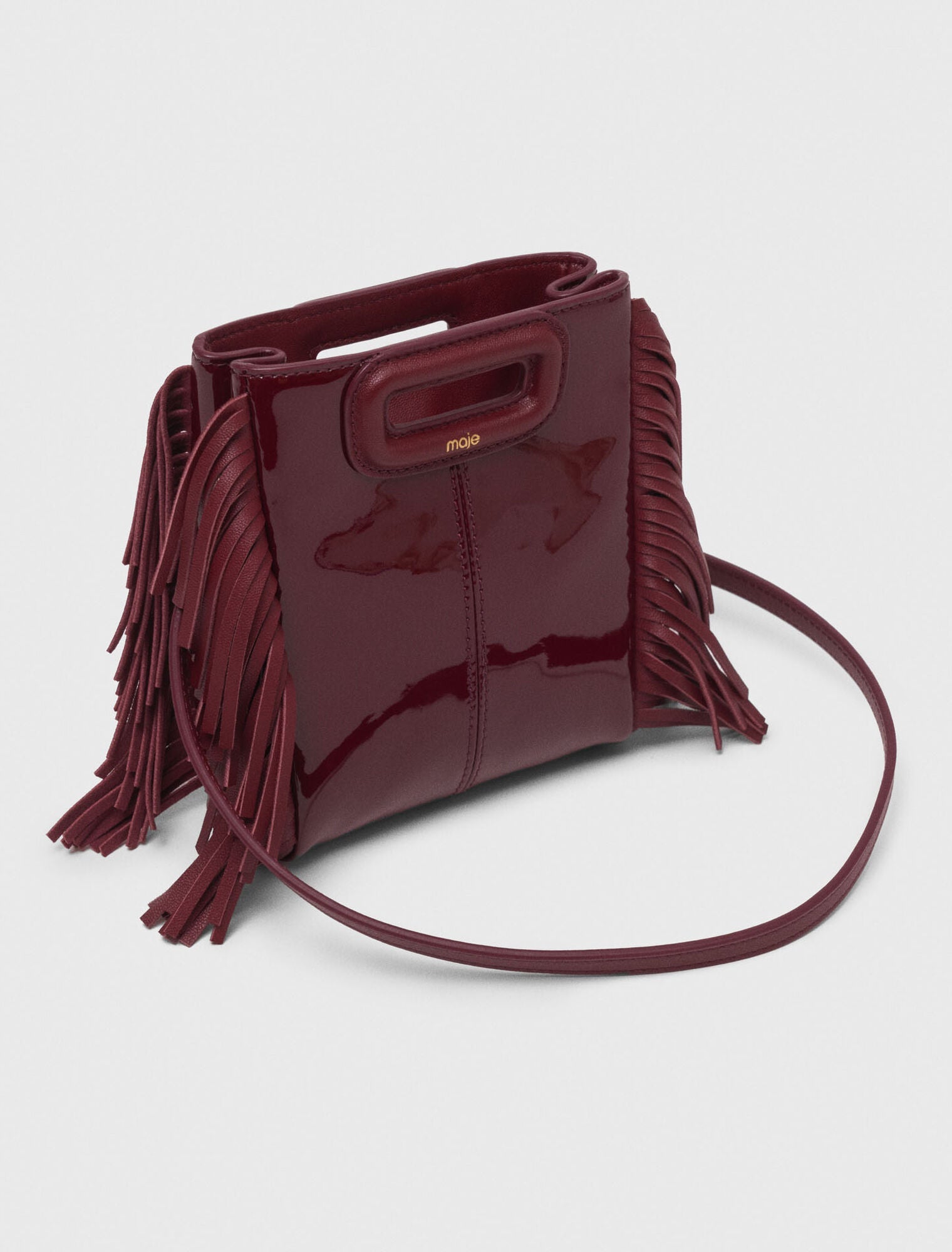 Patent leather M Mini bag