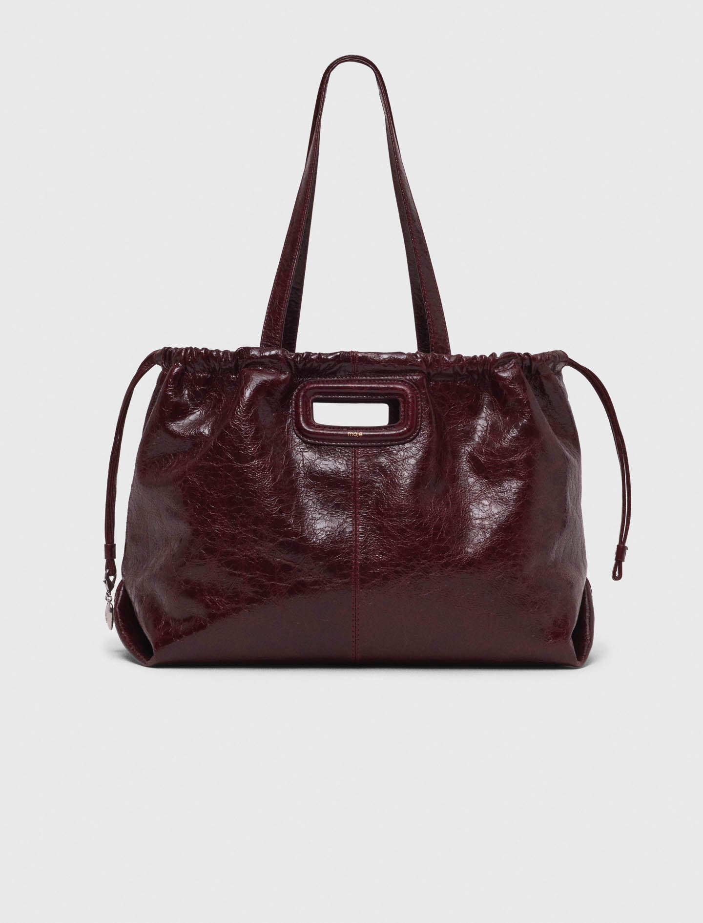 Crackled Miss M tote bag