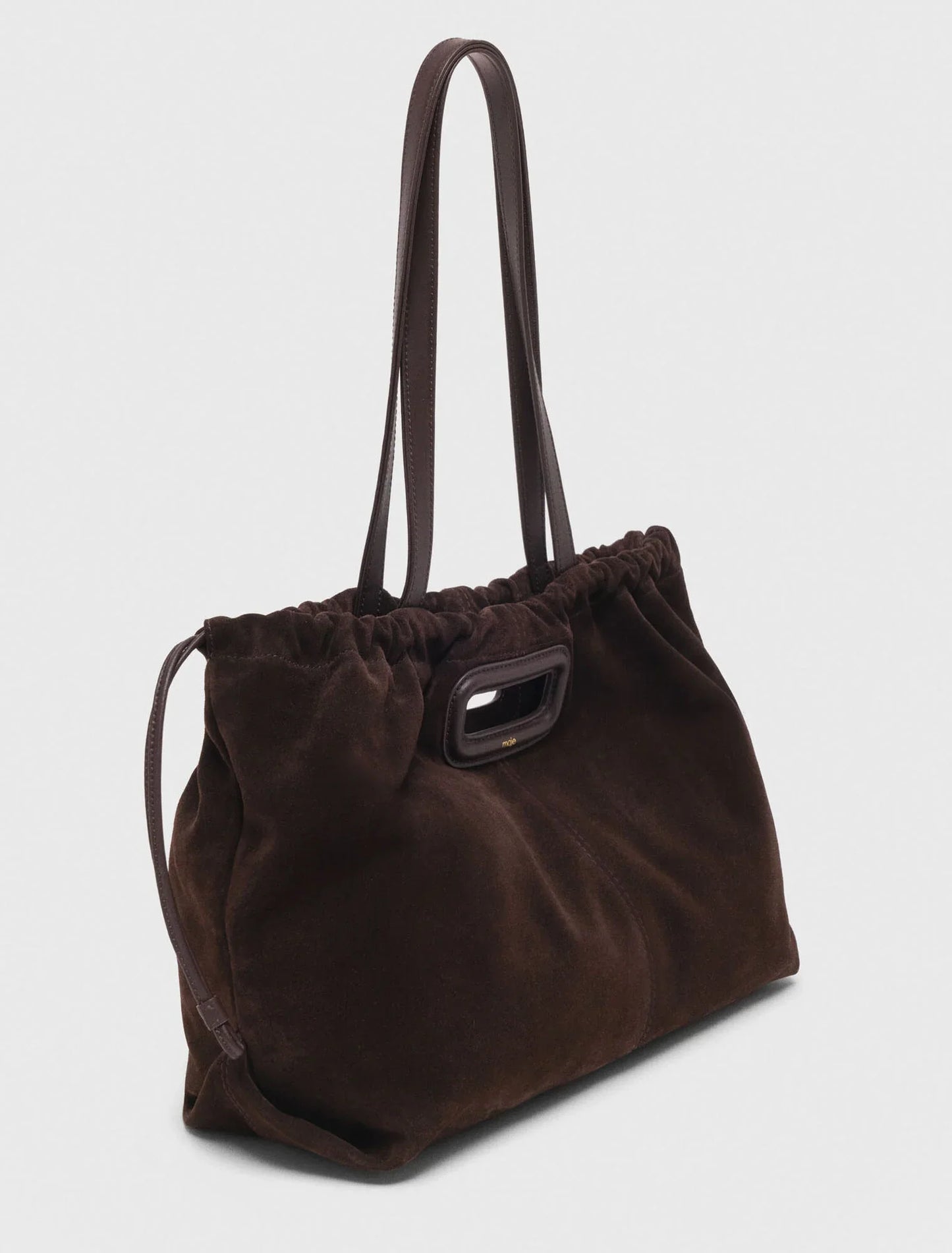 Suede leather Miss M bag