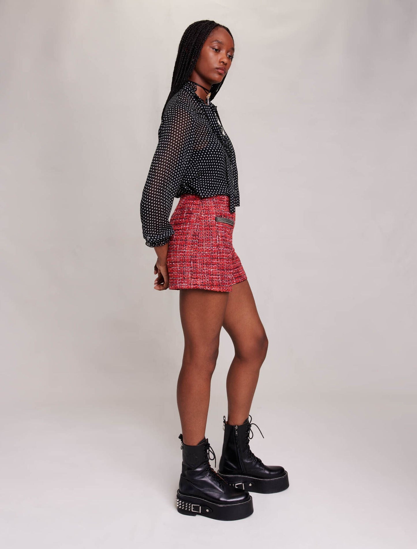 Clover Dot  -Polka Dot Blouse