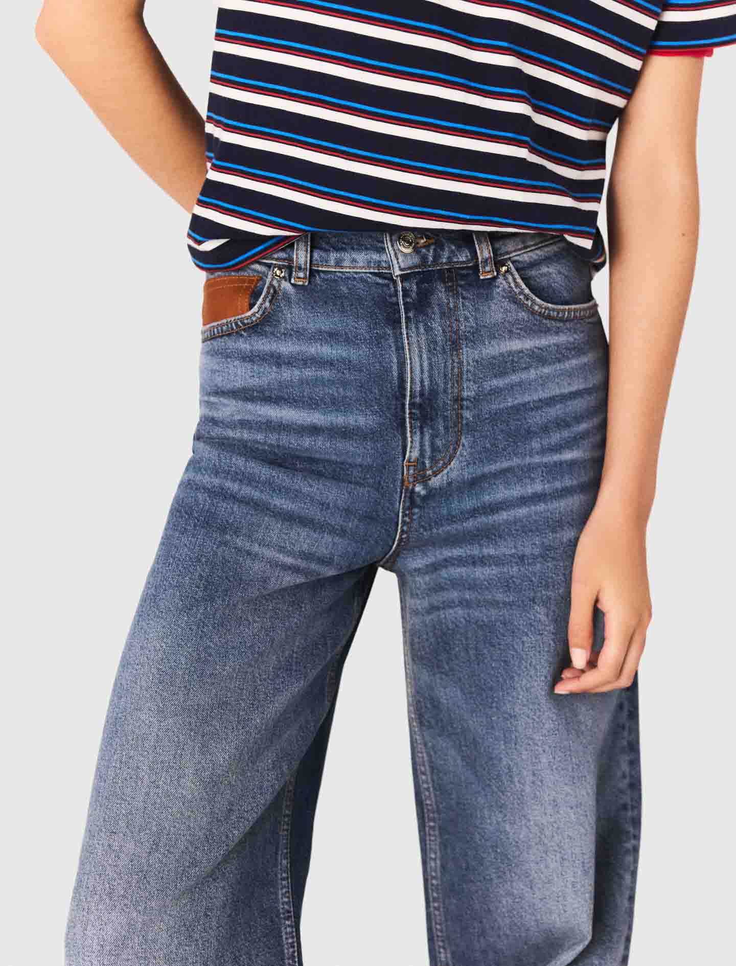 Wide-leg jeans