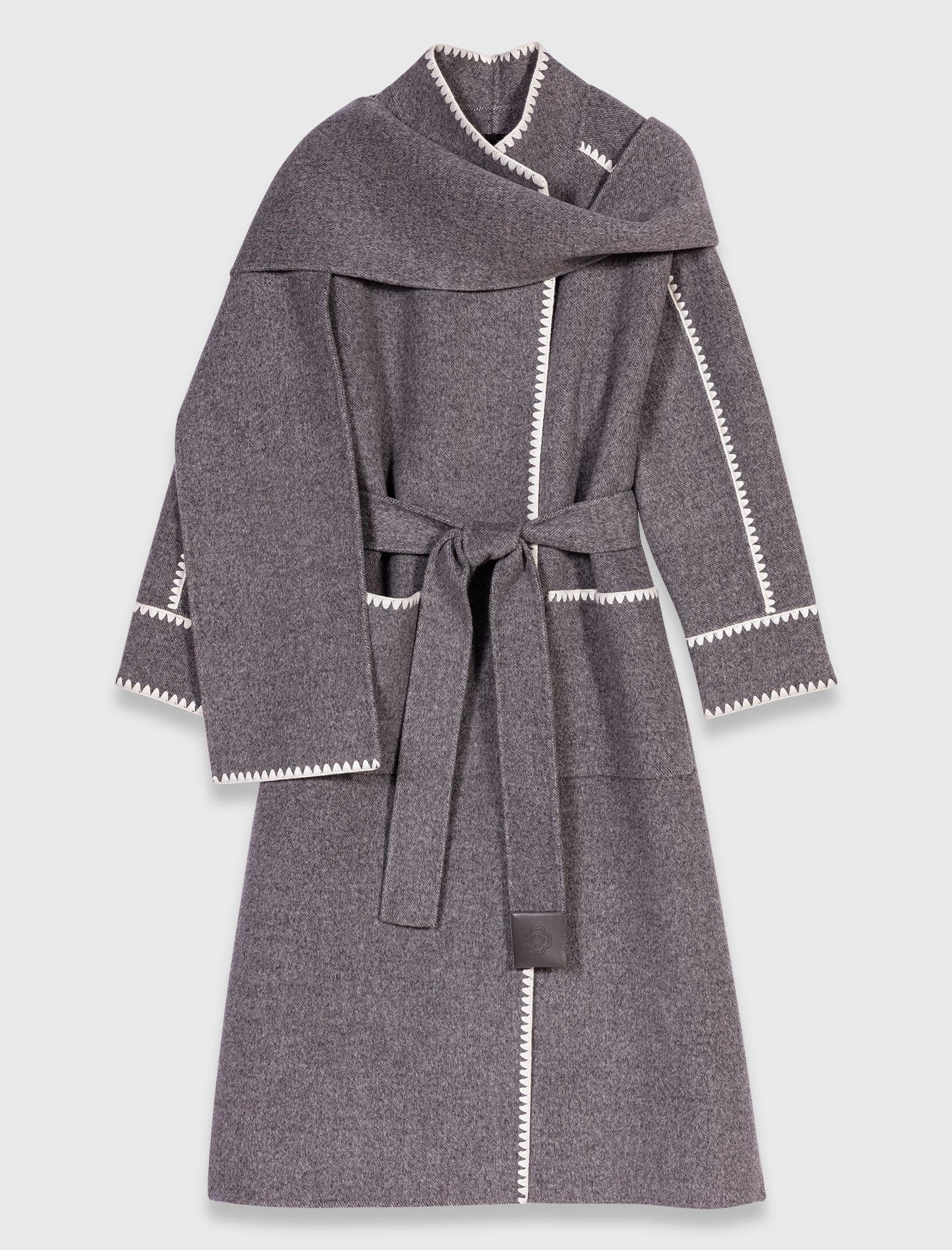 Long double-faced coat