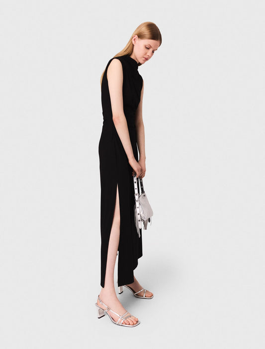 Cutout waist maxi dress