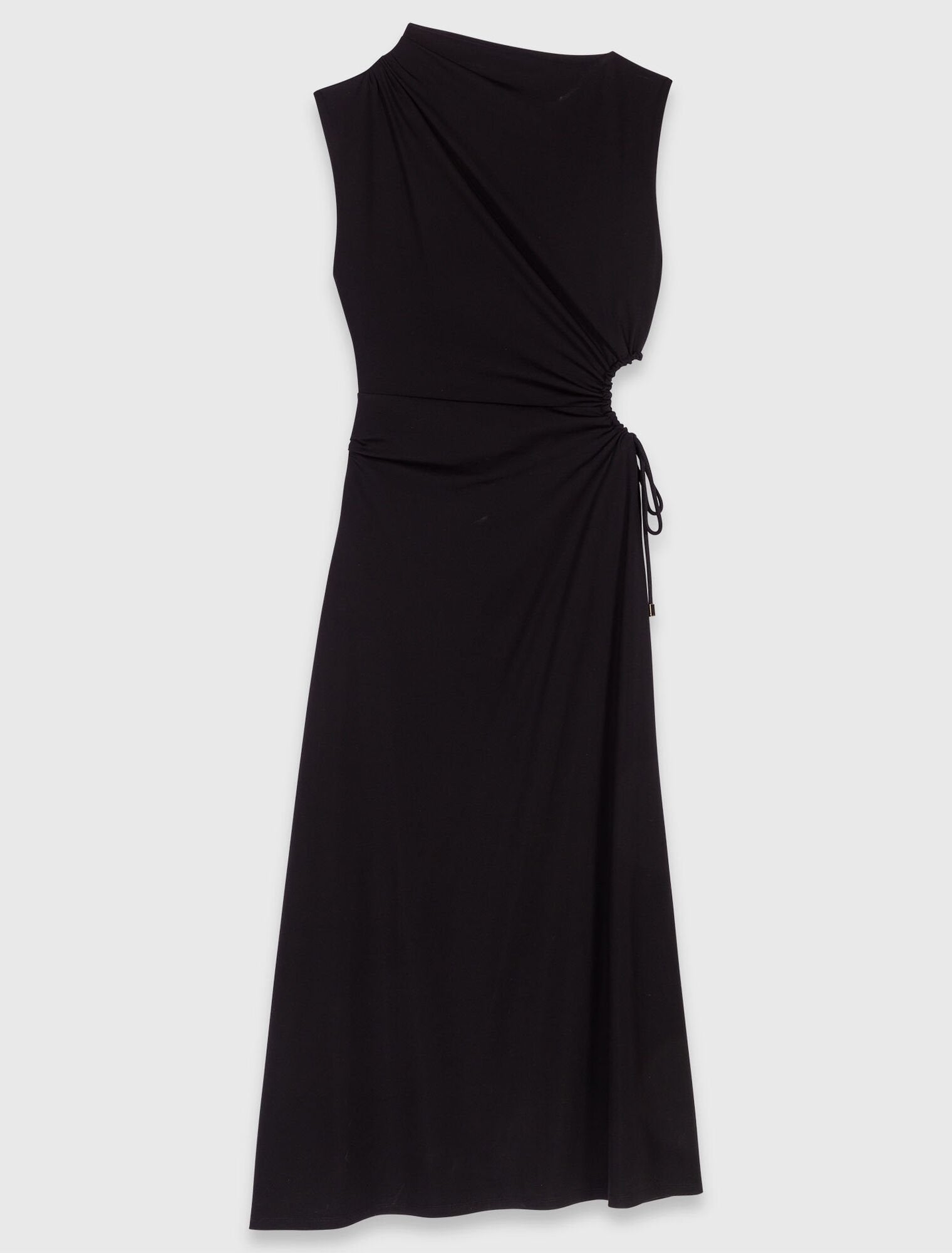 Cutout waist maxi dress