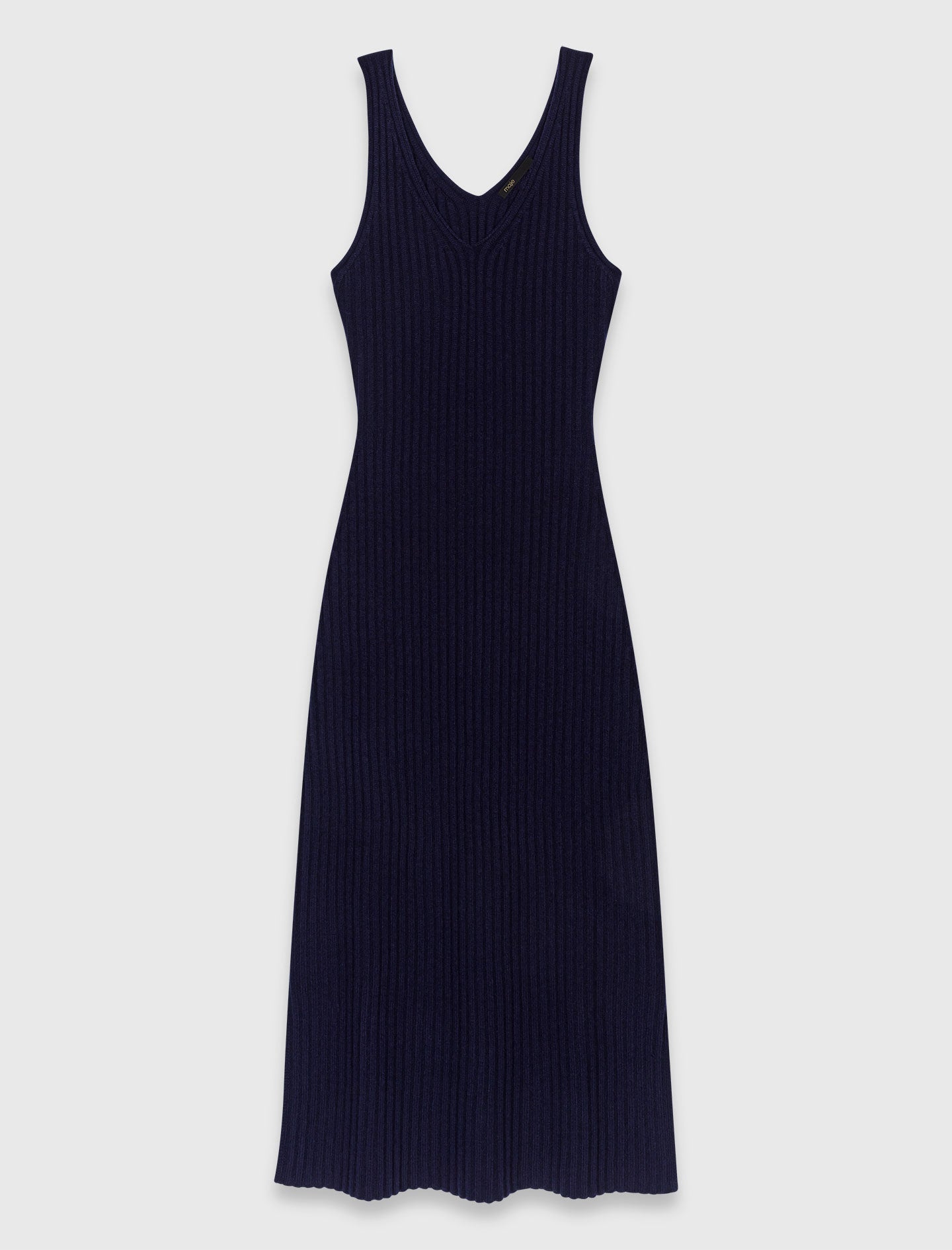 Knit dress with removable jumper