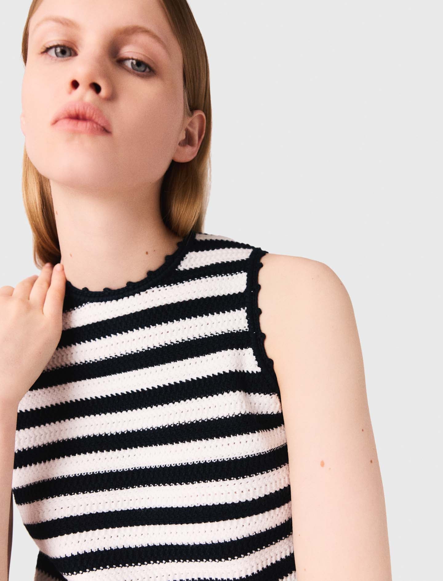 Denim Bermuda shorts