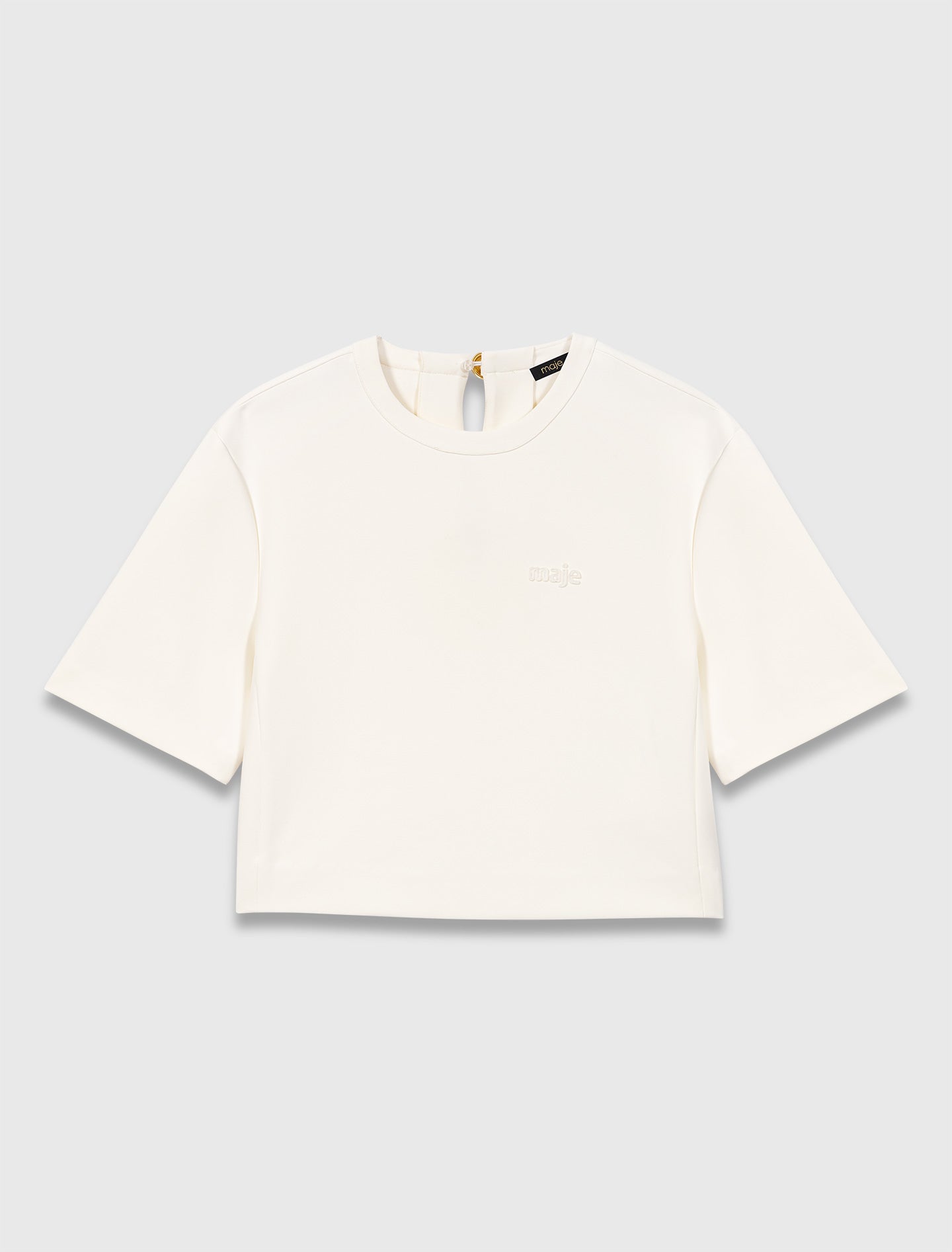 Heavy crepe short top