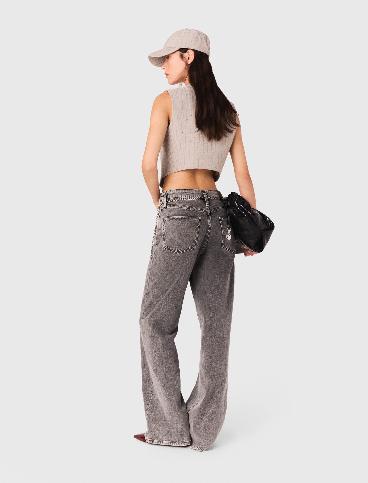 Diamanté tailored jacket