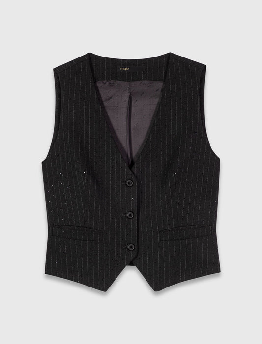 mfpto01231 diamante tailored jacket black