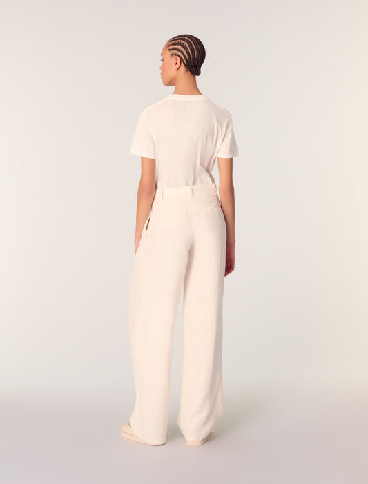 White-Cotton t-shirt