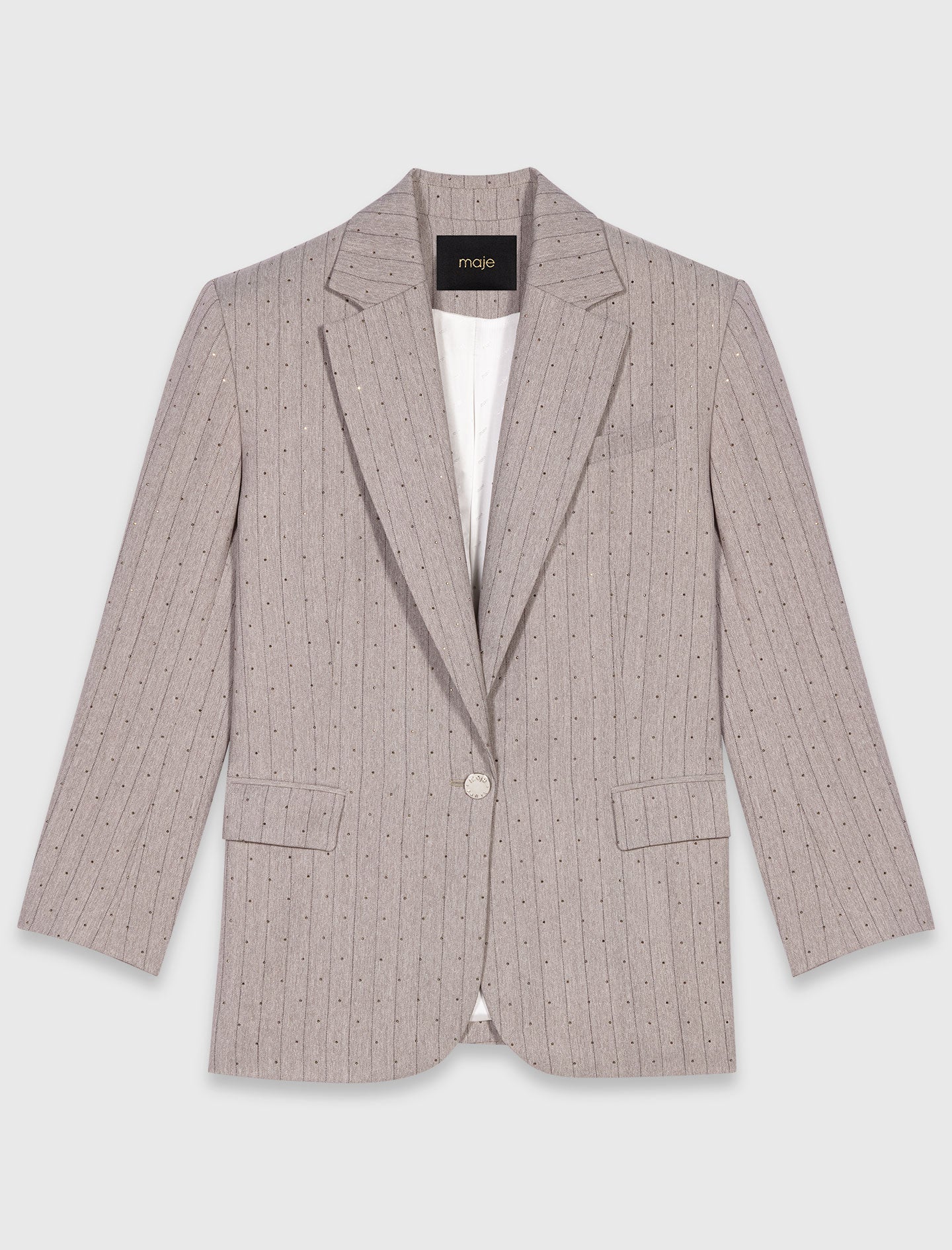 Rhinestone suit jacket