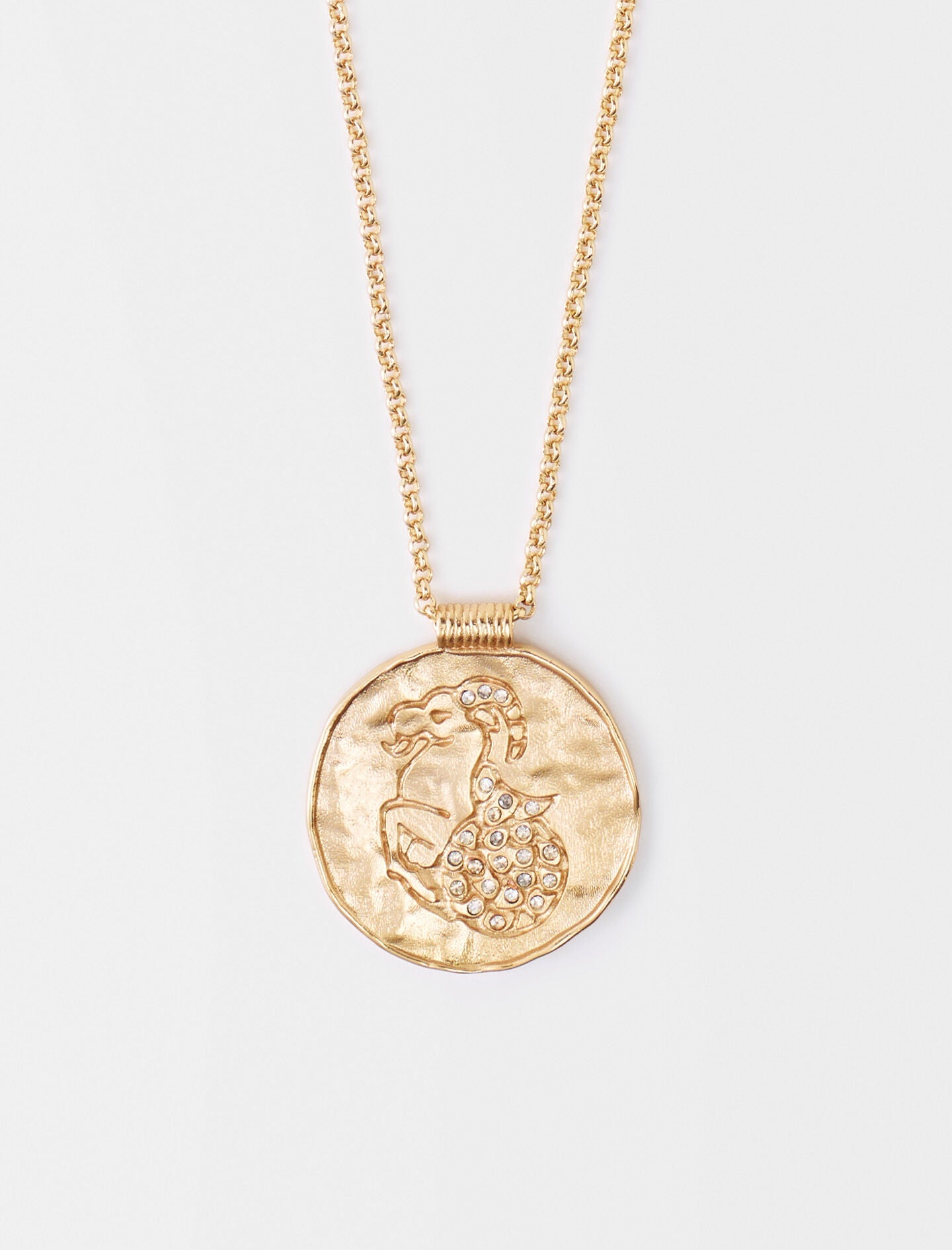 Capricorn zodiac medal