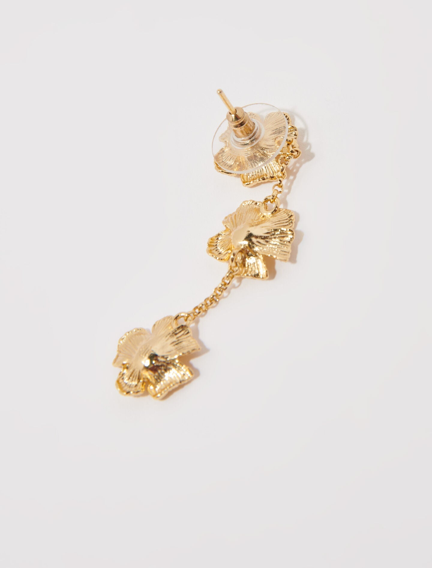 Flower Earrings Gold