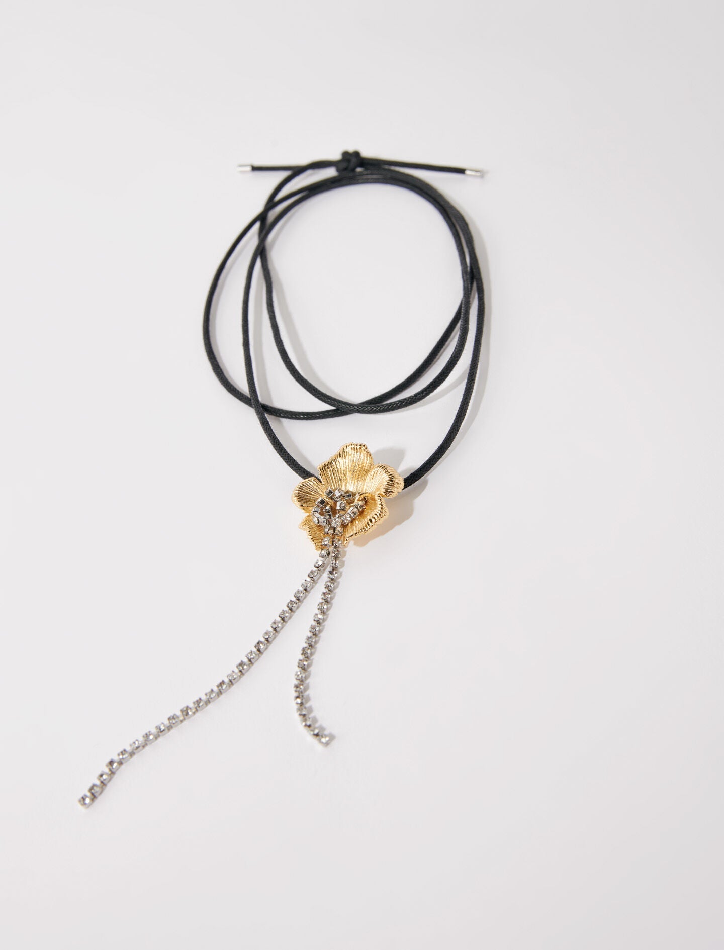 Flower Necklace Gold