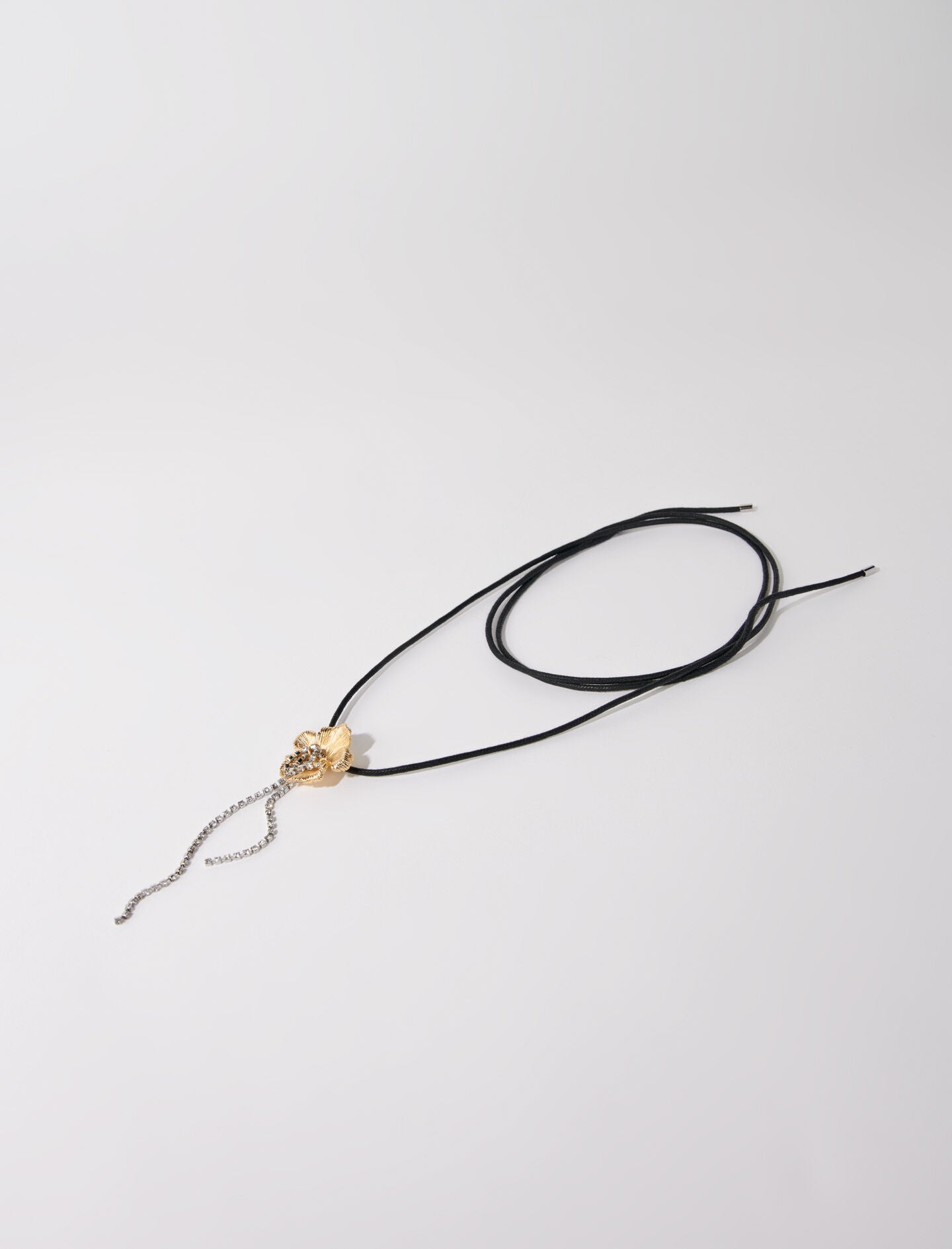 Flower Necklace Gold