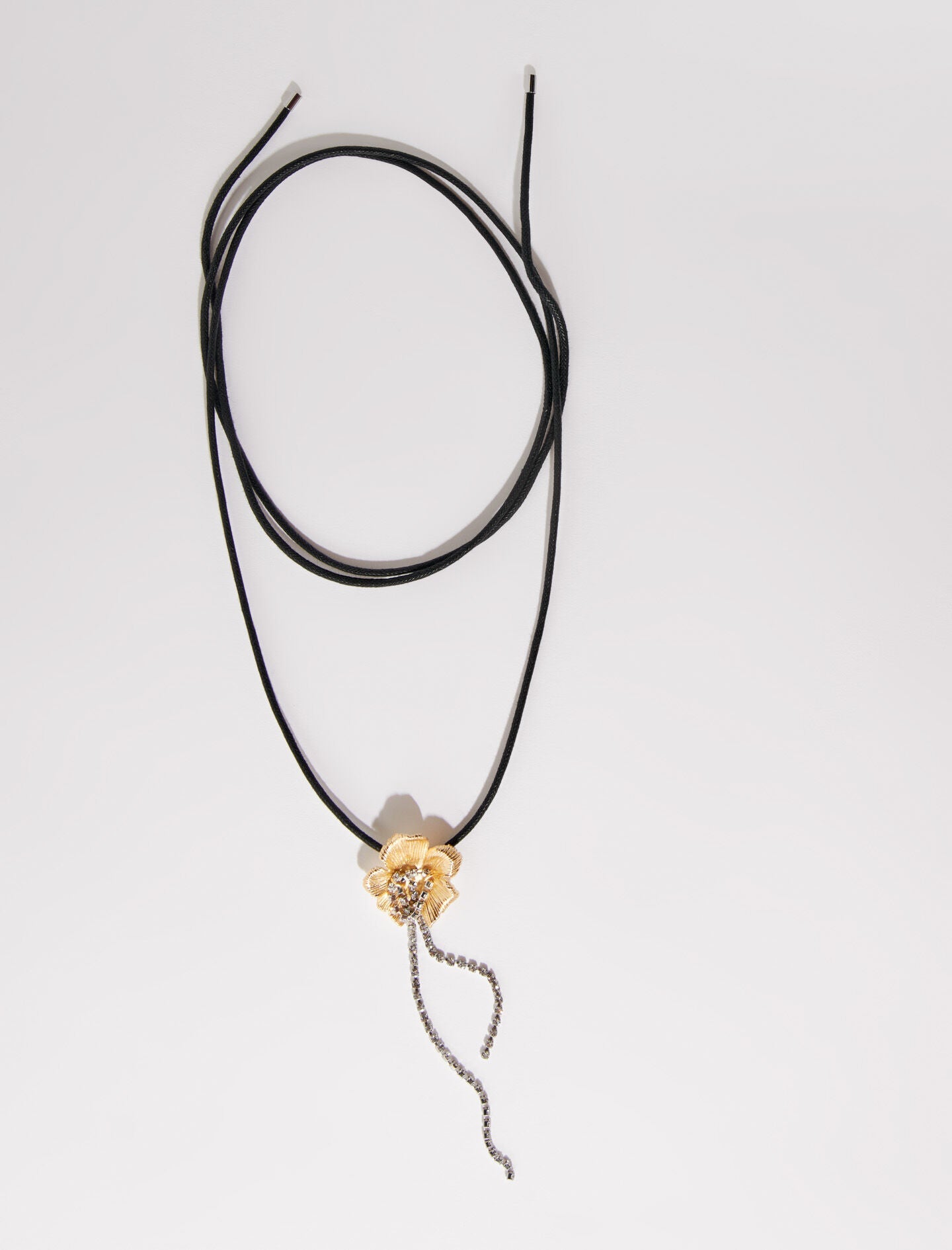 Flower Necklace Gold