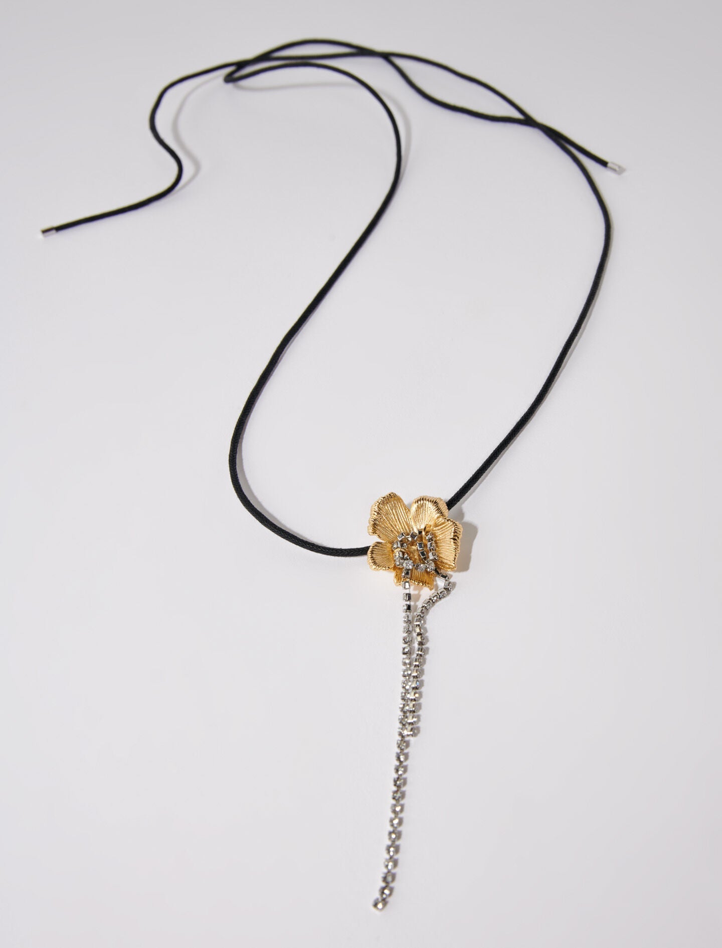 Flower Necklace Gold