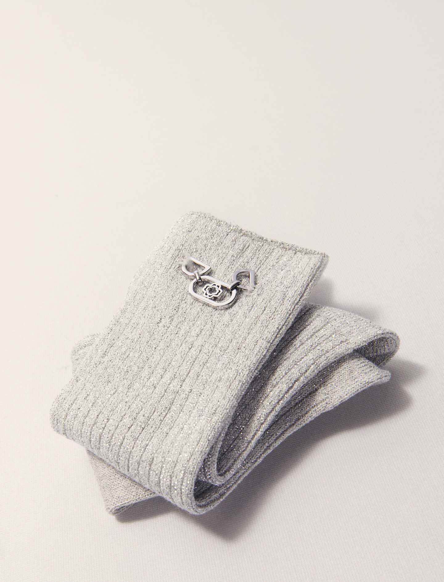 Silver-Clover Socks