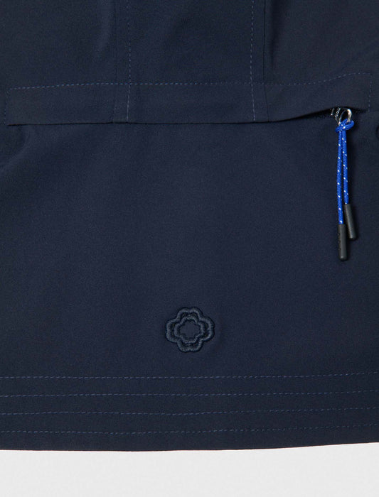 Waterproof Drawstring Hood NAVY
