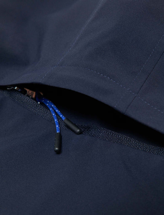 Waterproof Drawstring Hood NAVY