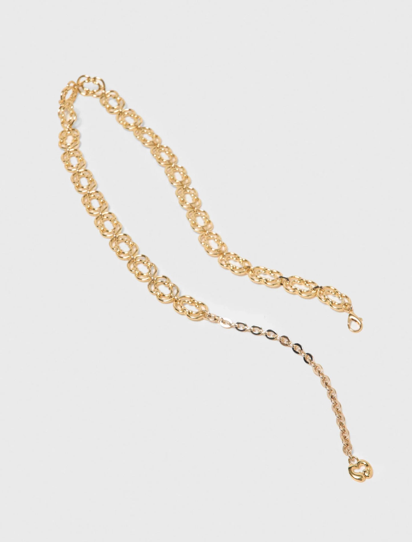 Chain Belt With New Link Gold