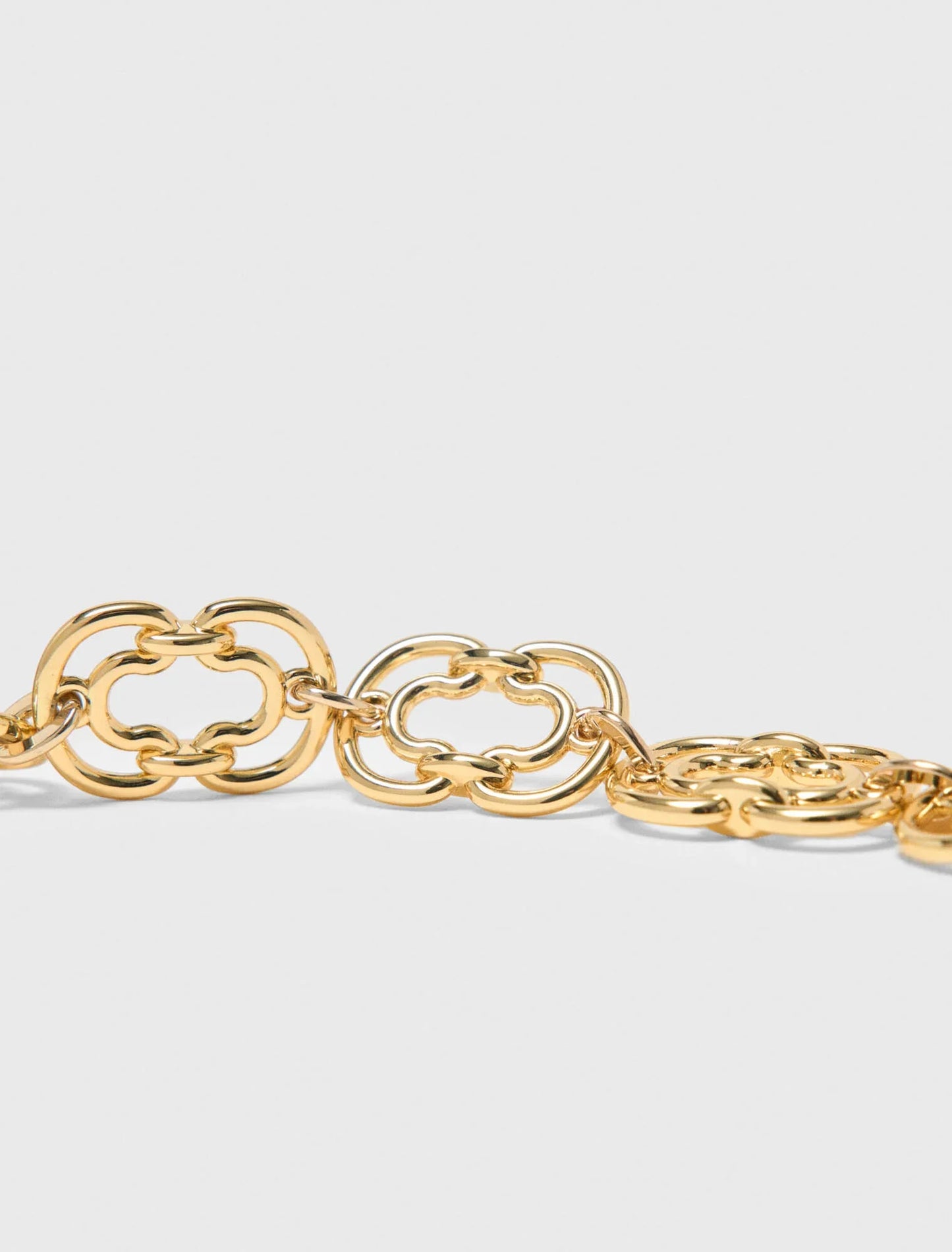 Chain Belt With New Link Gold
