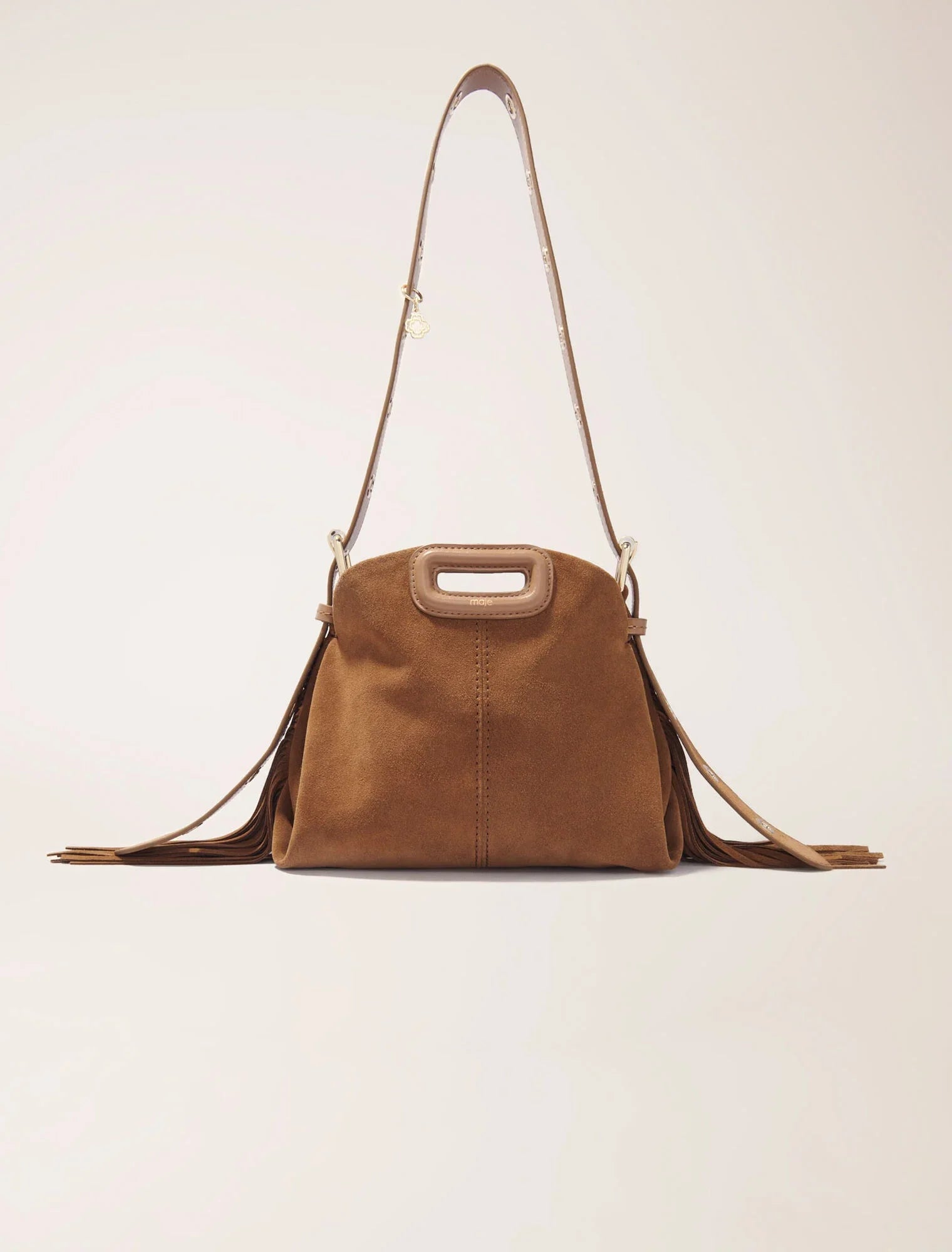Camel-Miss M Shoulder Bag