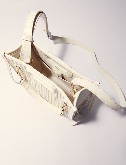 Ecru-Mini M Bag