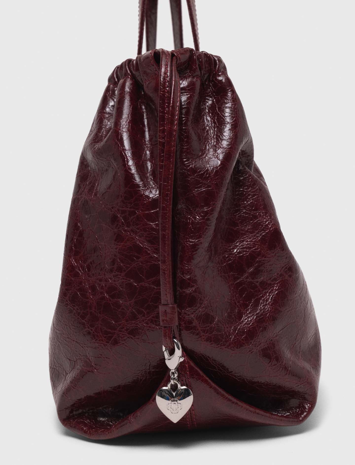 Crackled Miss M tote bag