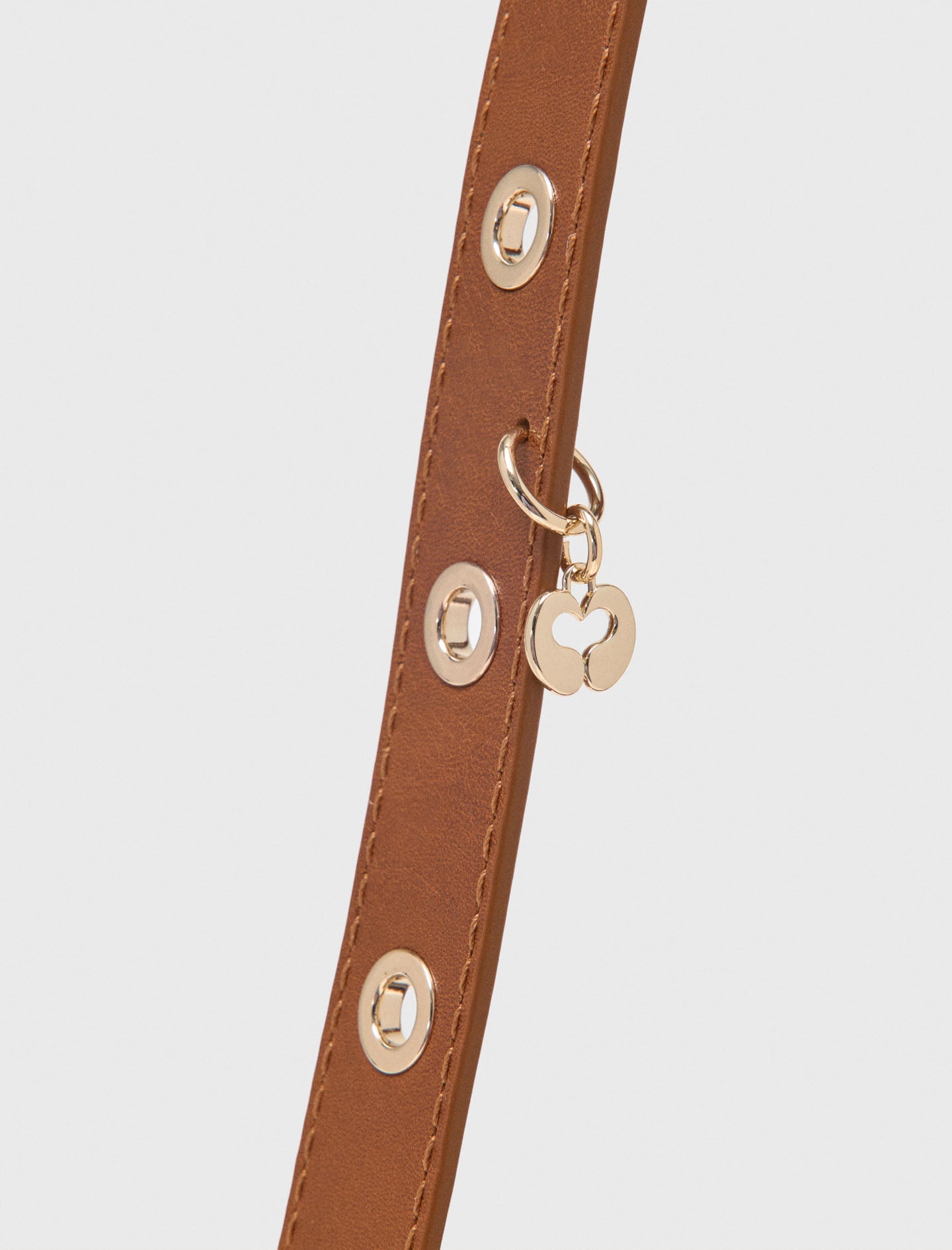 Smooth leather mini Miss M bag Tobacco