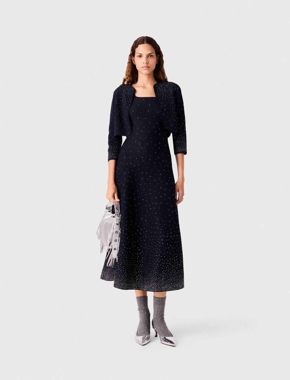 Maje Cardigan Navy
