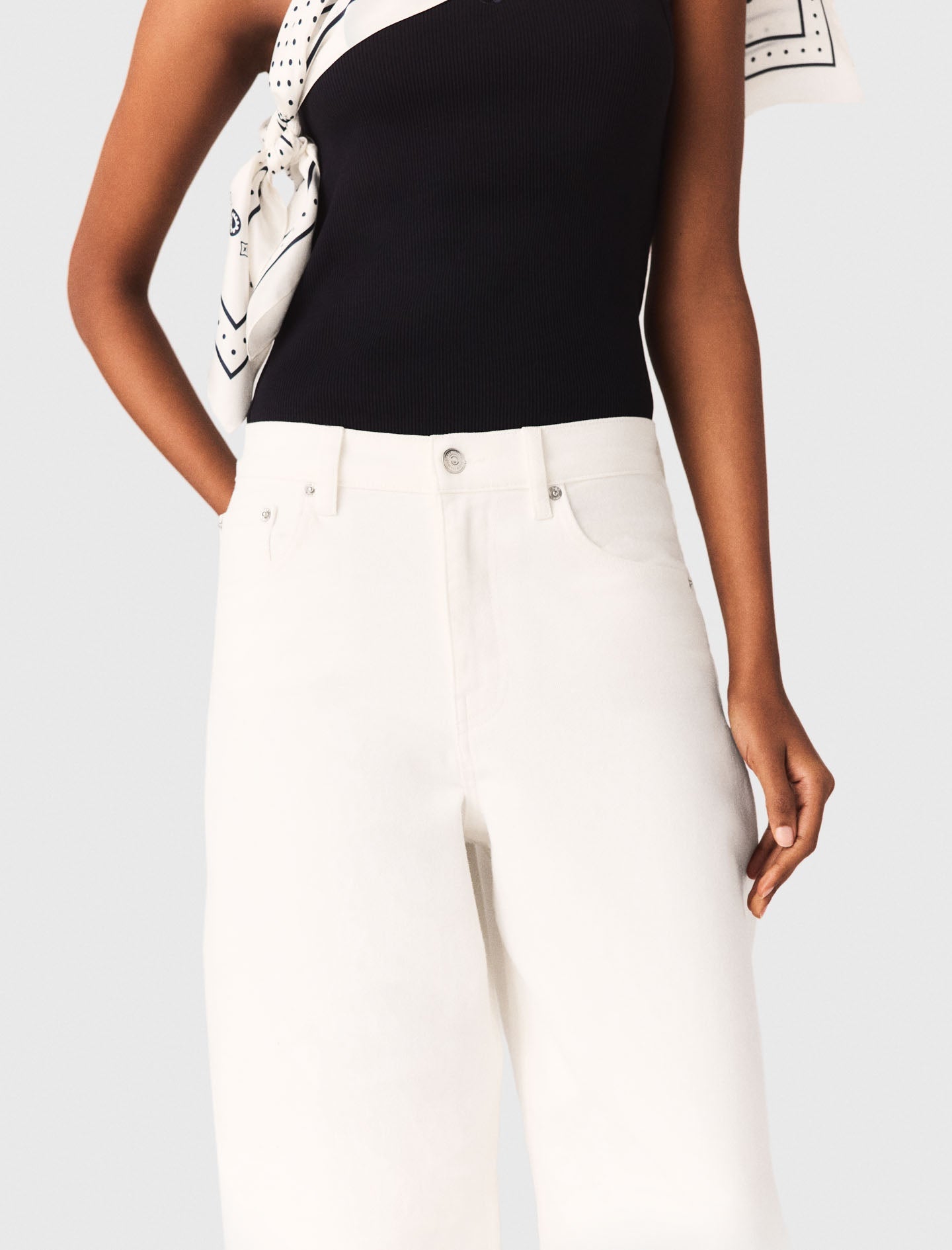Balloon Jeans WHITE