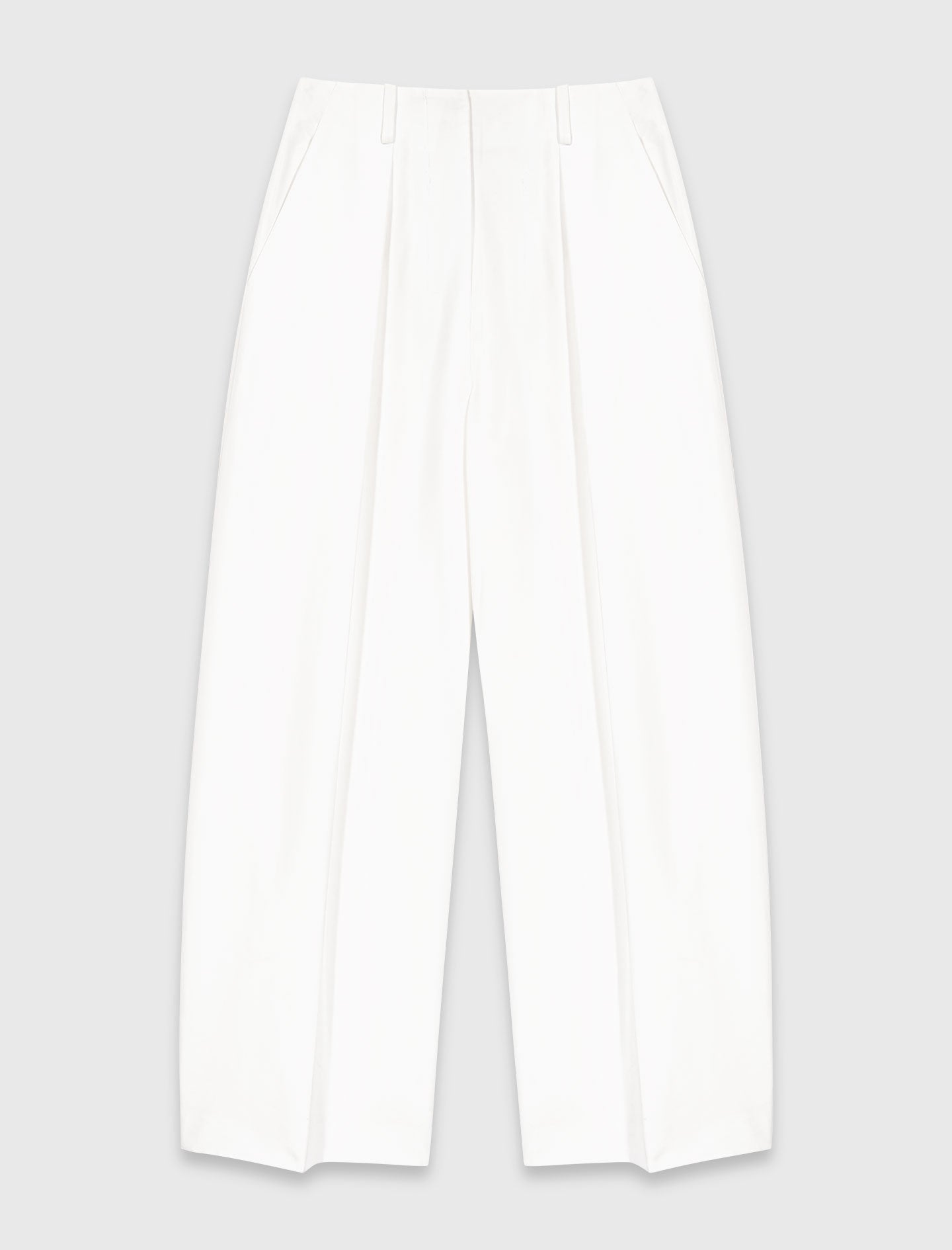Balloon Suit Trousers White
