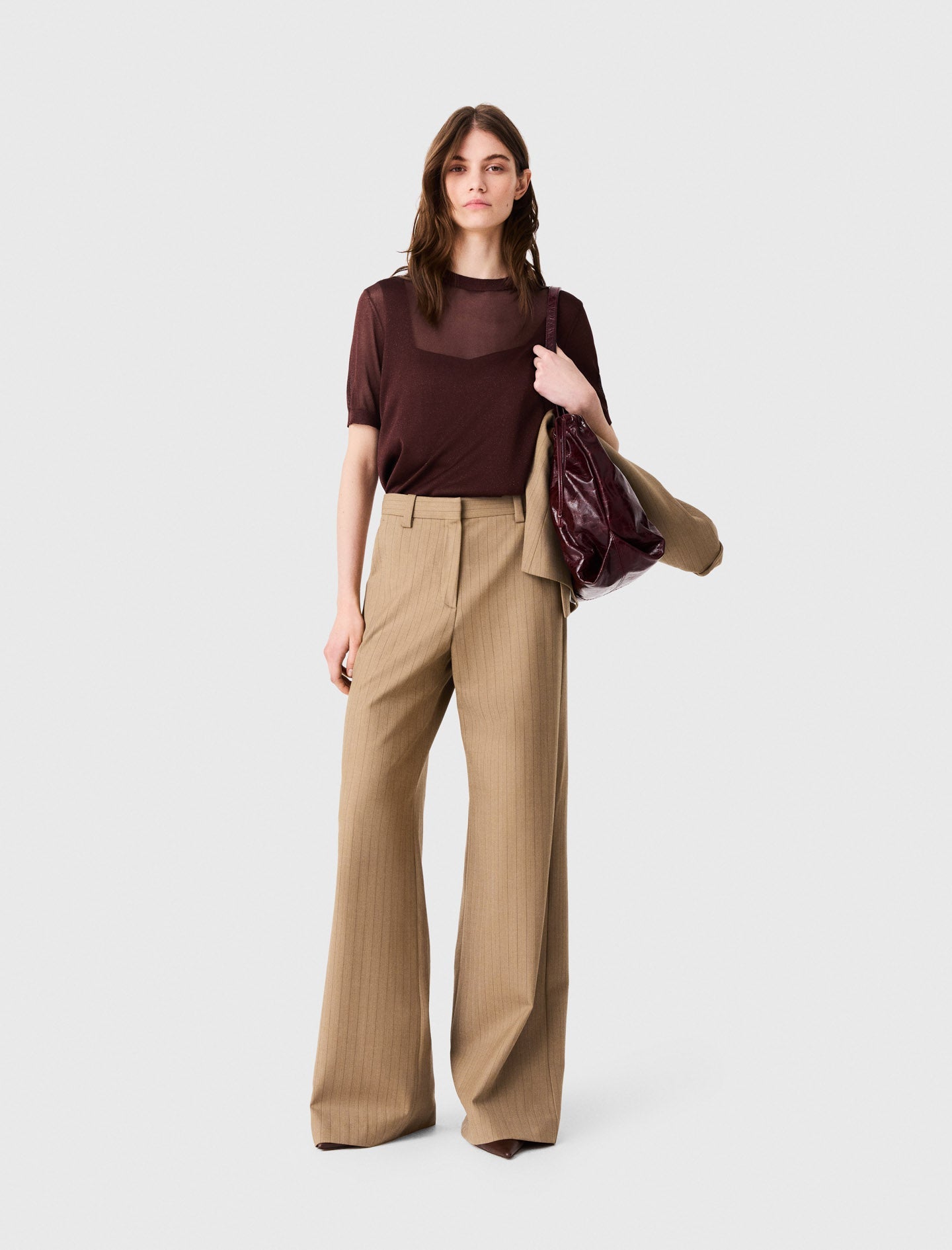 Suit trousers Beige