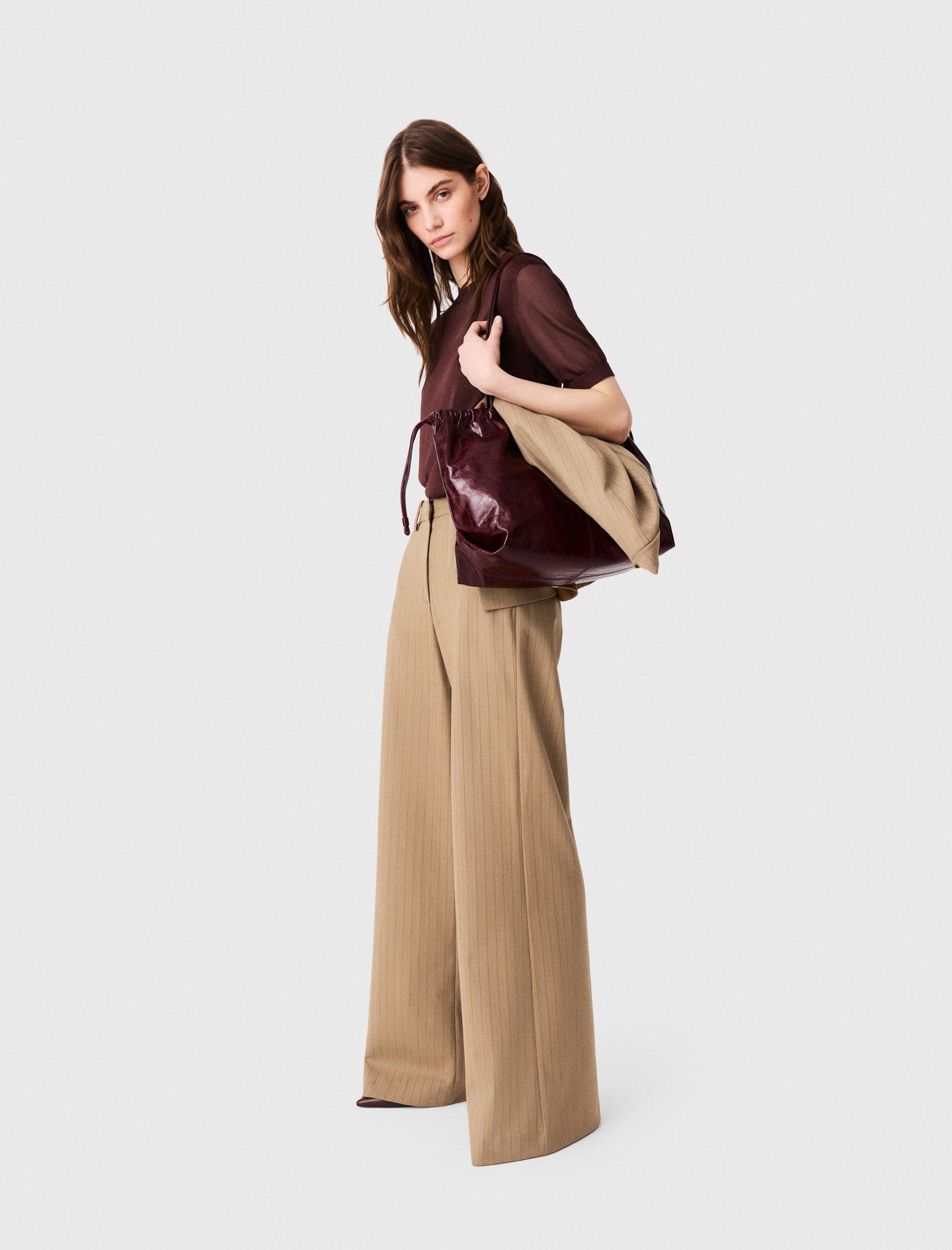 Suit trousers Beige