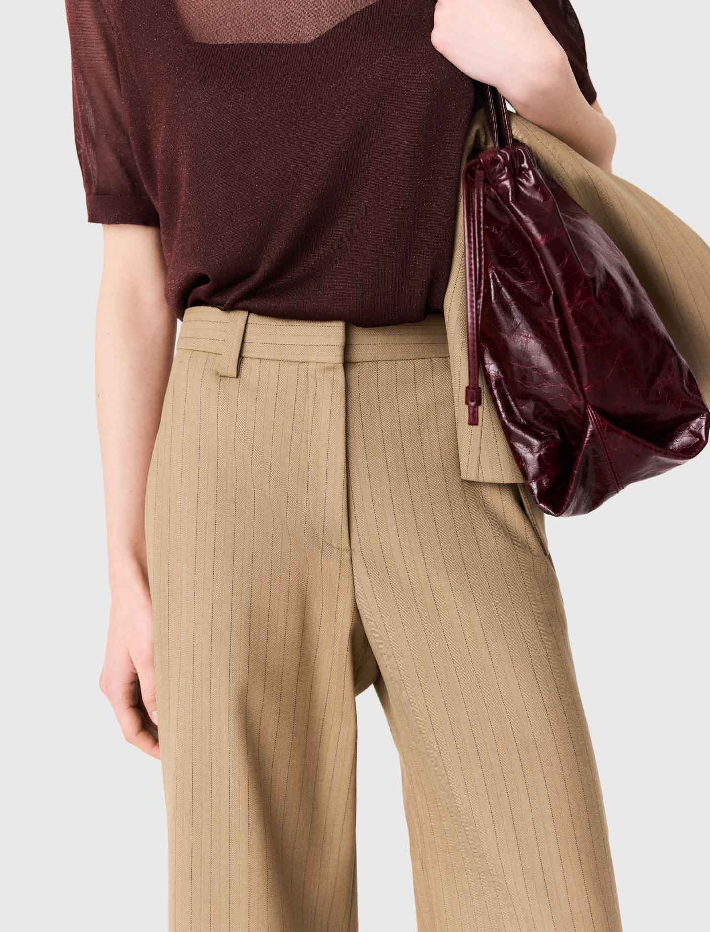 Suit trousers Beige