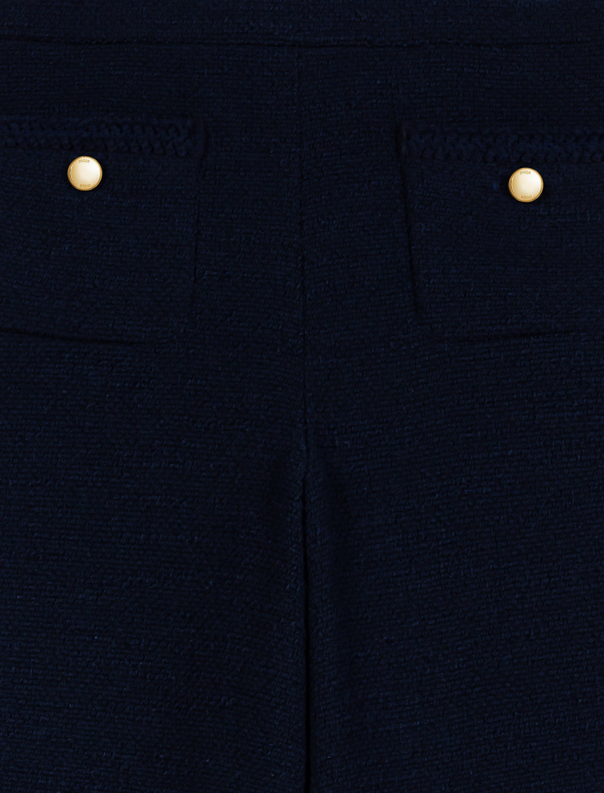 Tweed trousers Navy